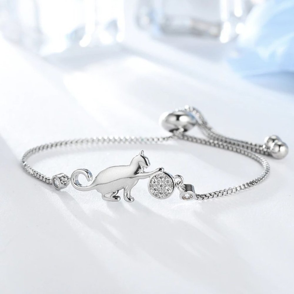 Playful Kitty Bracelet - Picture 2 of 4